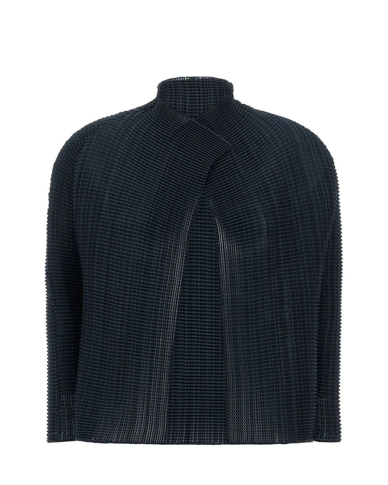 Issey Miyake Cardigan in blue, Polyester