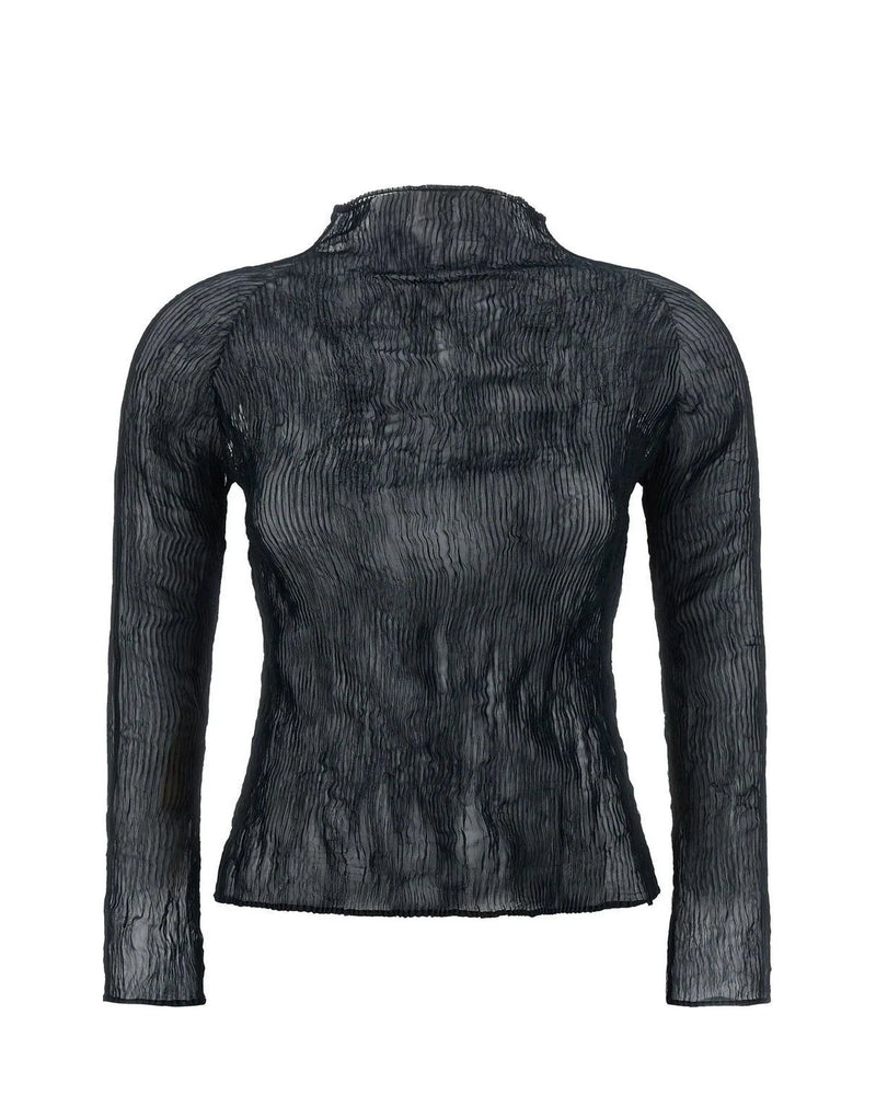 Issey Miyake Cardigan in black, Polyester