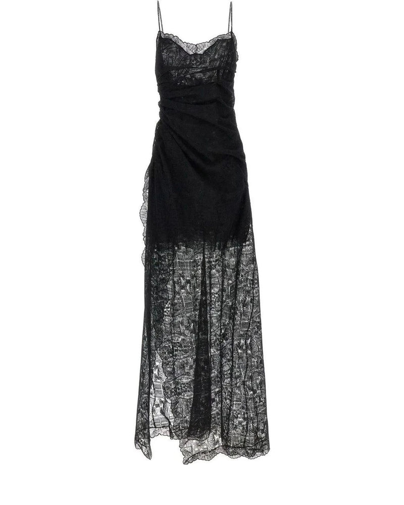 Ermanno Scervino Dresse in black, Polyester