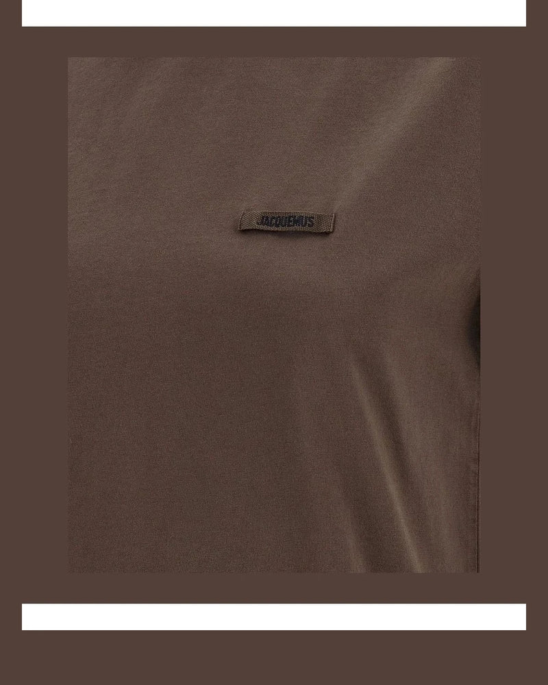 Jacquemus T-Shirt in brown, Cotton — view 4