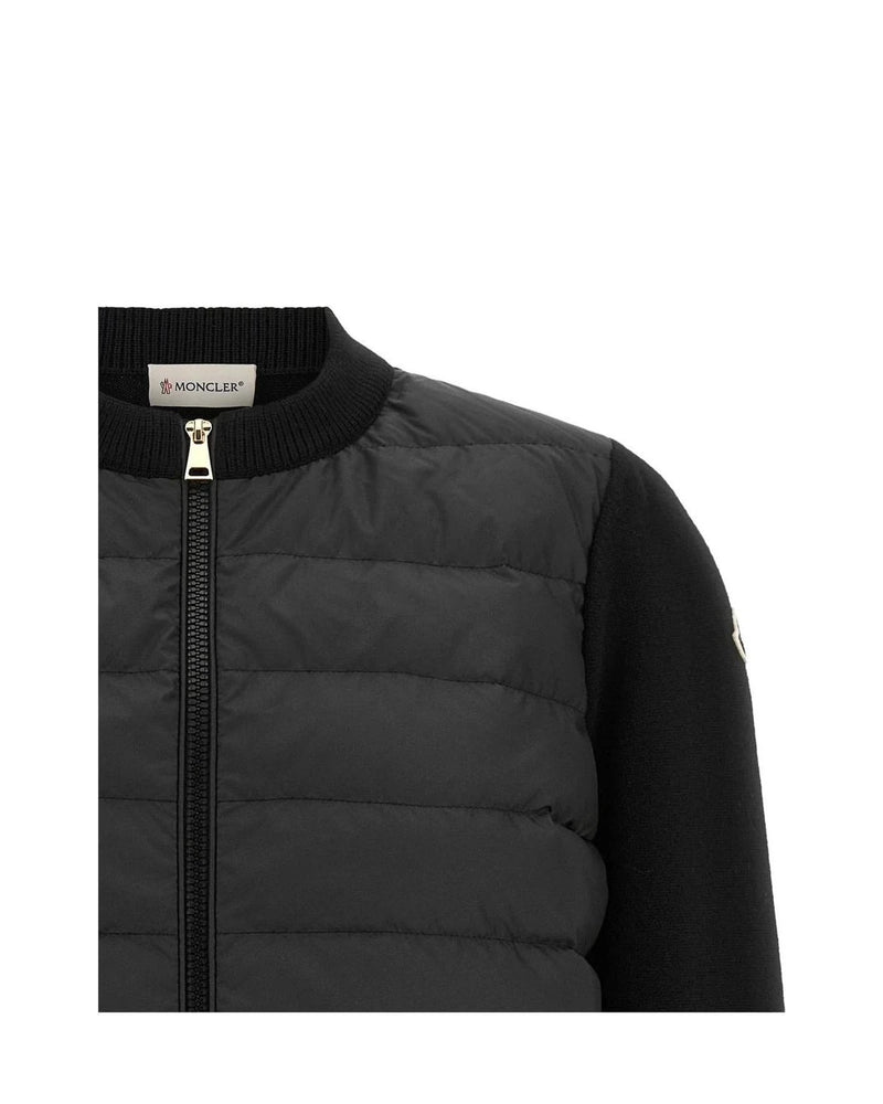 Moncler Cardigan in black, Polyester — view 3