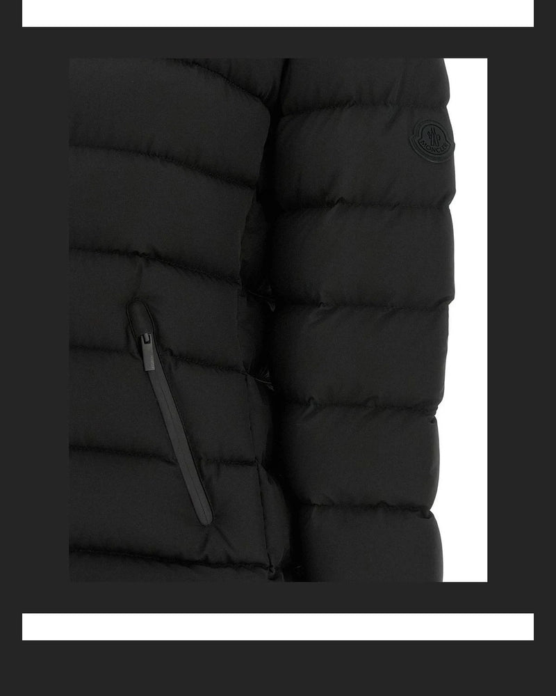 Moncler Puffer Jacket in black, Polyester — view 4
