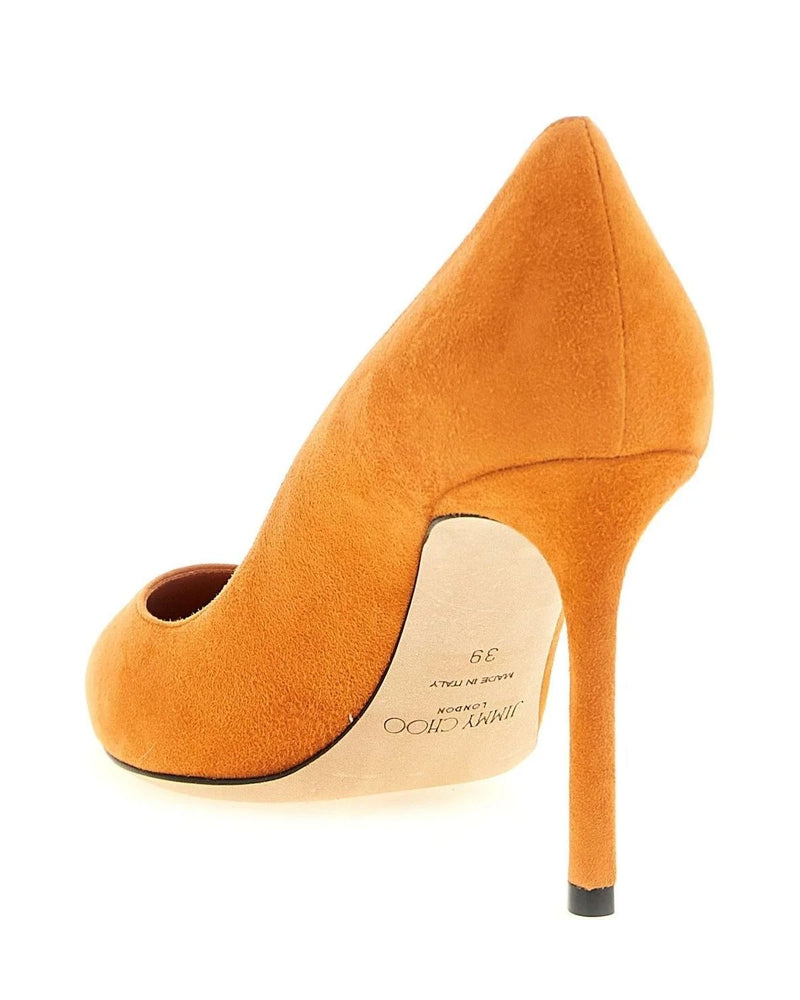 Jimmy Choo Pumps in orange, Leather — view 3
