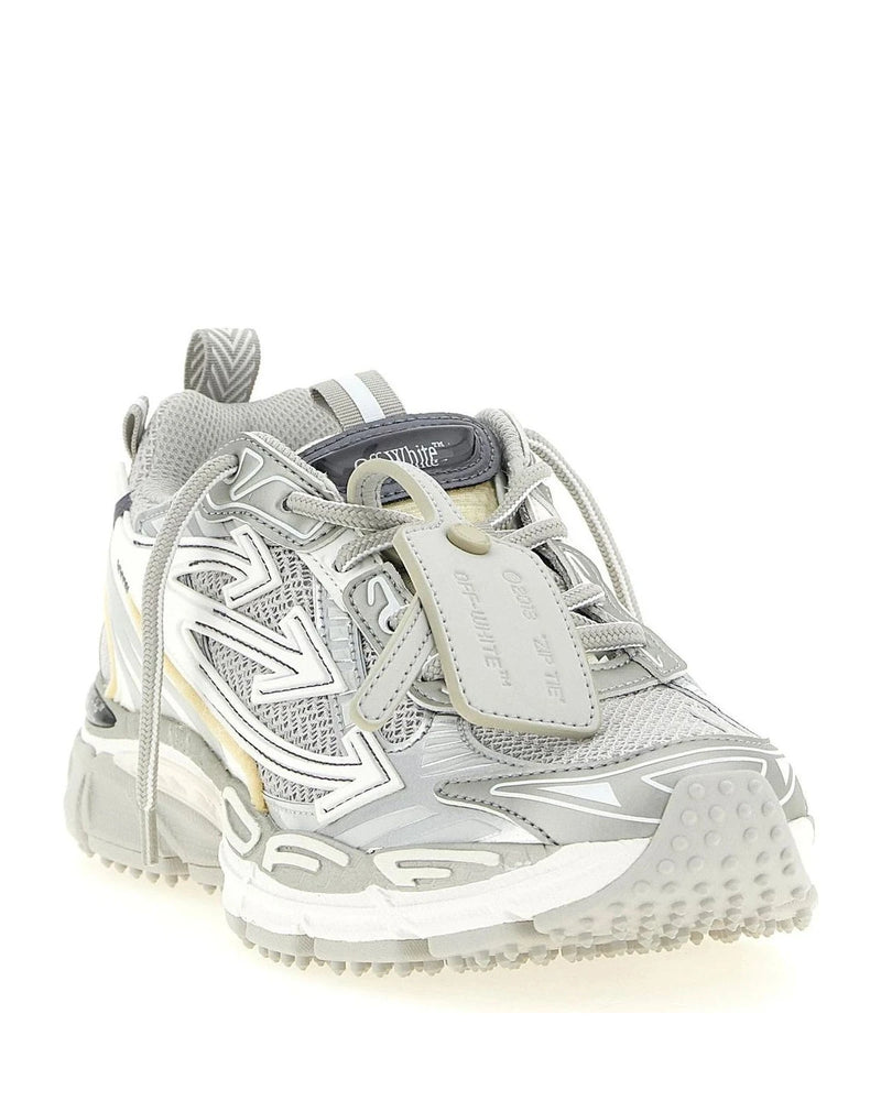 Off-White Sneakers in gray, Polyurethane — view 3