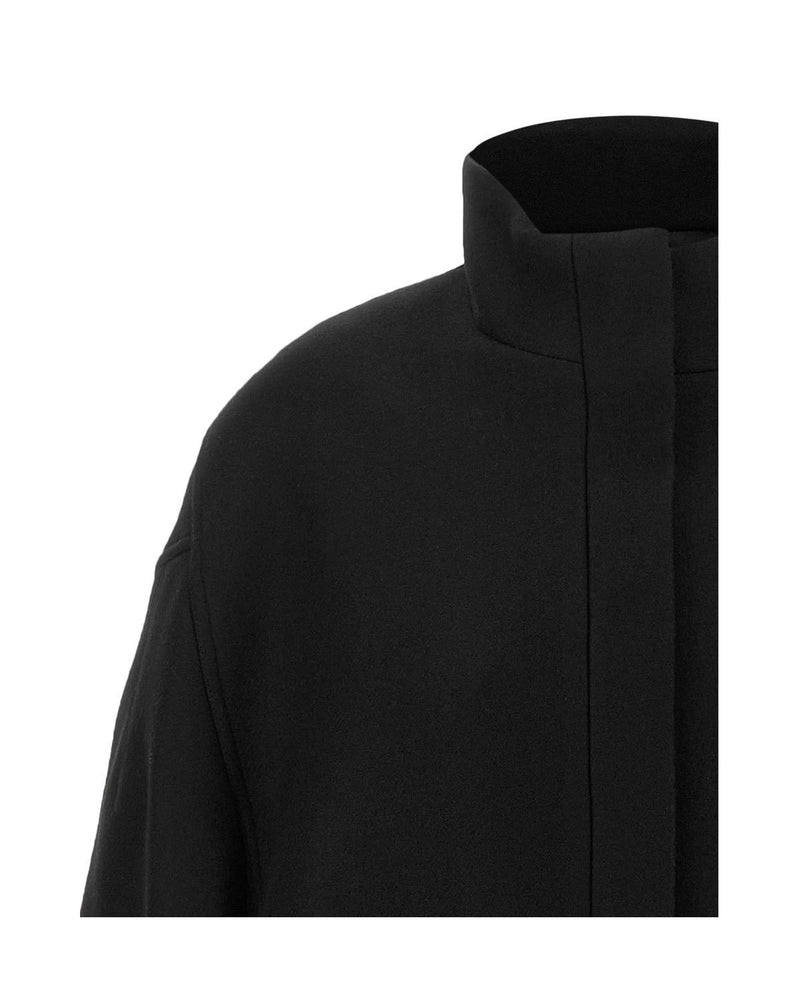 Dries Van Noten Bomber Jacket in black, Wool — view 3