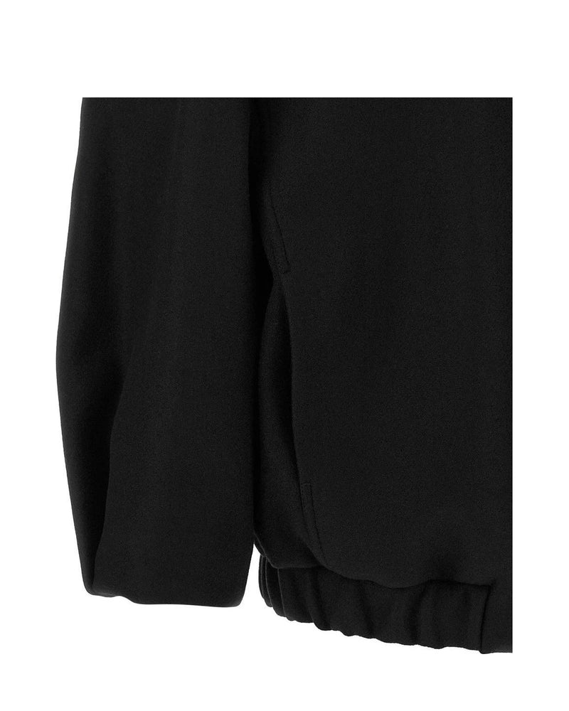 Dries Van Noten Bomber Jacket in black, Wool — view 4