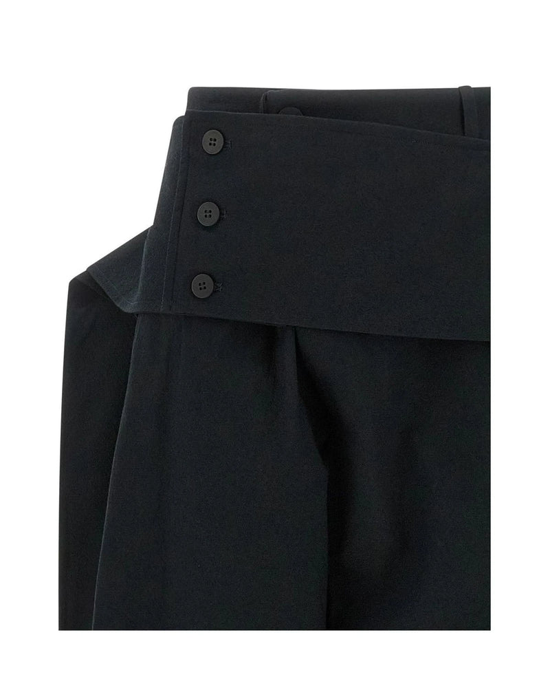 Issey Miyake Palazzo Pant in black, Polyester — view 3