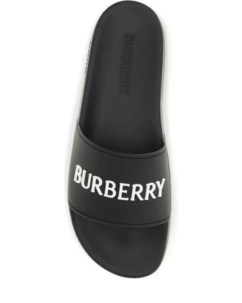 Burberry Slippers in black, Rubber — view 4