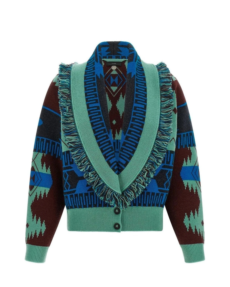 Alanui Sweater in multicolor, Virgin Wool