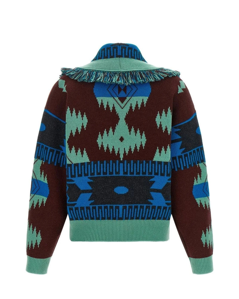 Alanui Sweater in multicolor, Virgin Wool — view 2