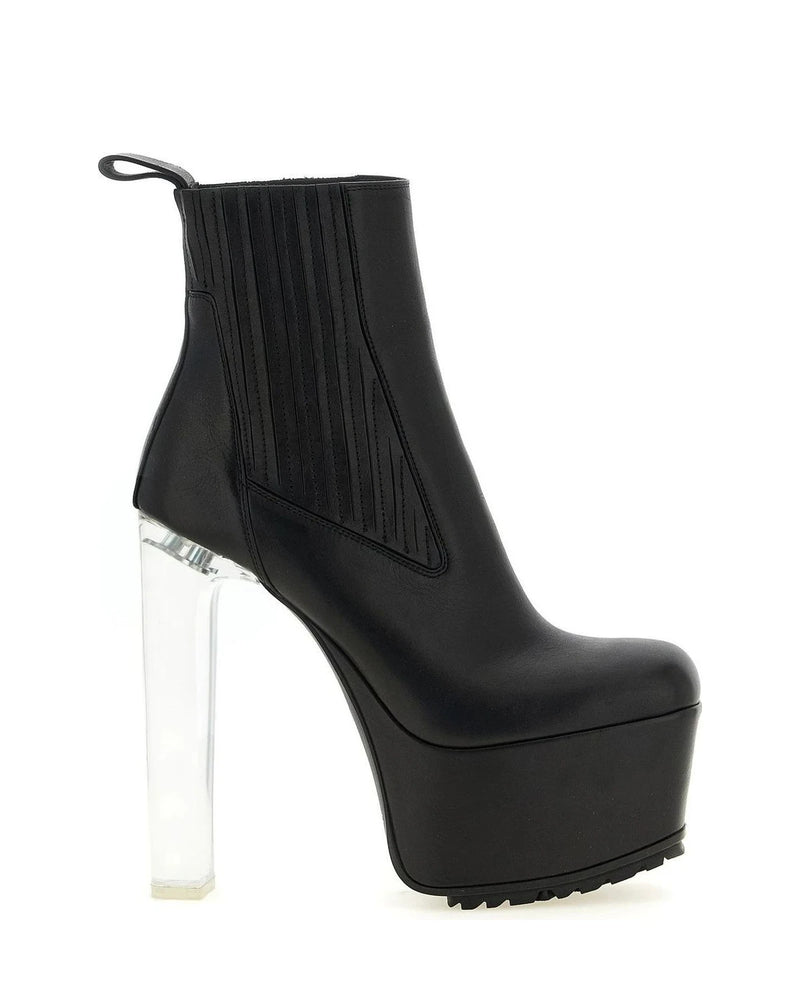 Rick Owens Ankle Boots in black, Calfskin Leather