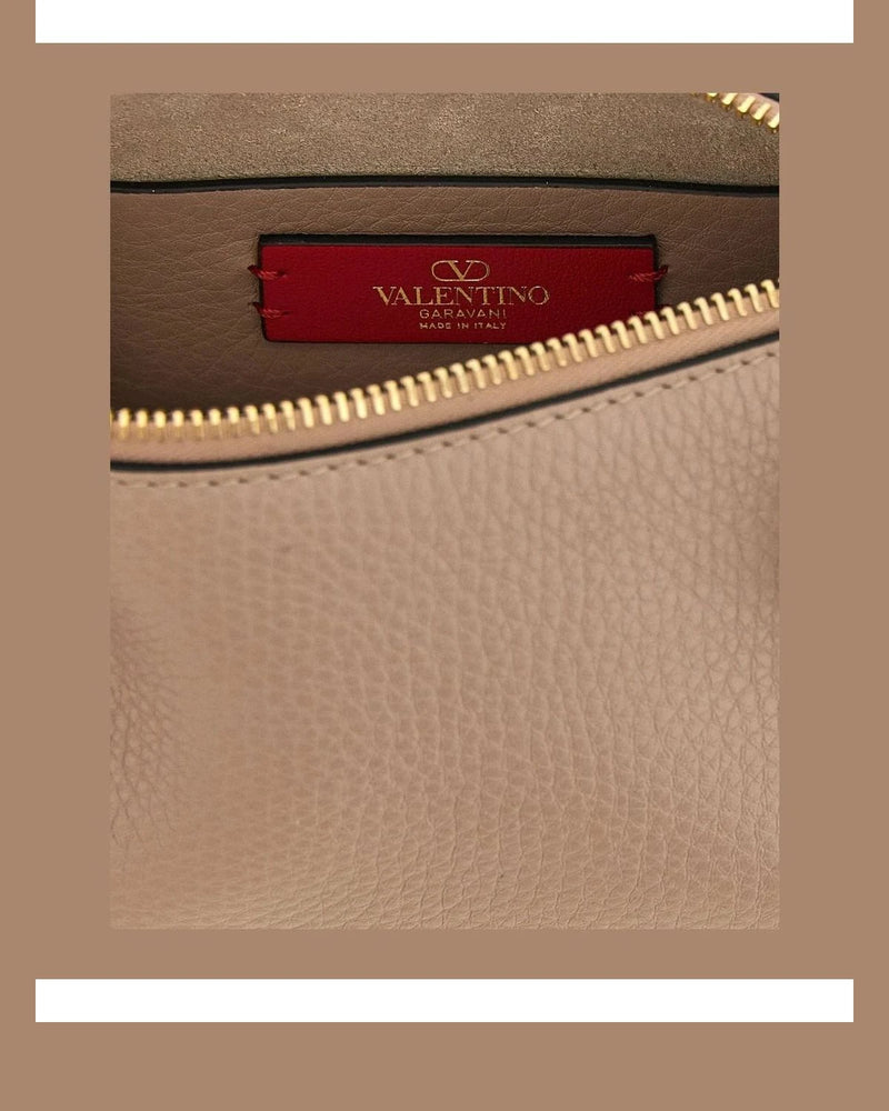 Valentino Garavani Shoulder Bag in pink, Calfskin Leather — view 4