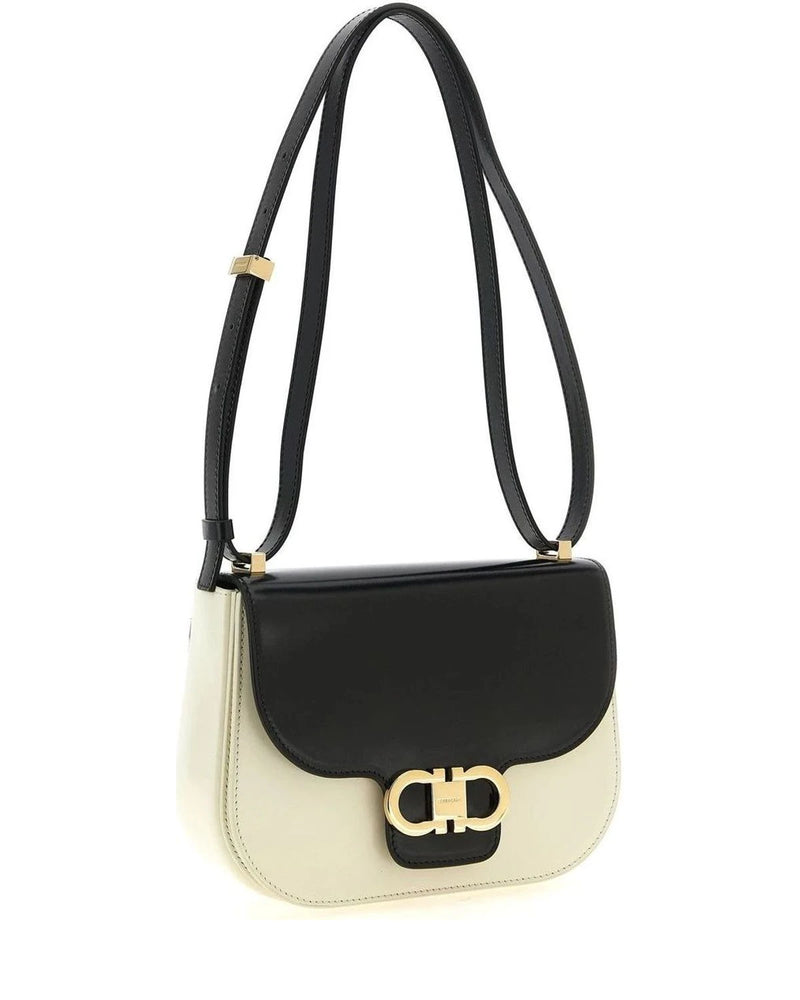 Ferragamo Cross Body Bag in multicolor, Calfskin Leather — view 3