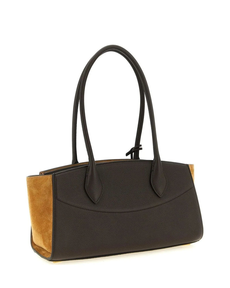 Ferragamo Satchel Bag in brown, Calf Leather — view 2