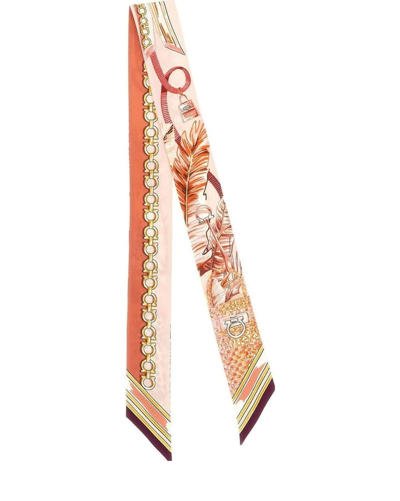 Ferragamo Durags & Hair Wrap in pink, Silk — view 2