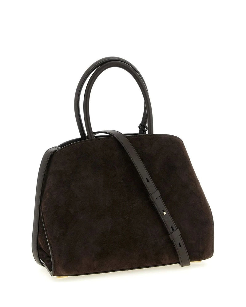Ferragamo Satchel Bag in brown, Goat Leather — view 2