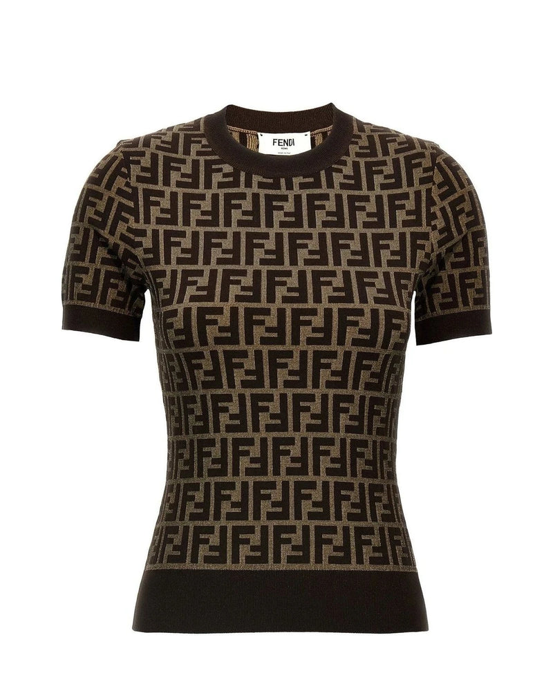 Fendi Sweater in brown, Cotton