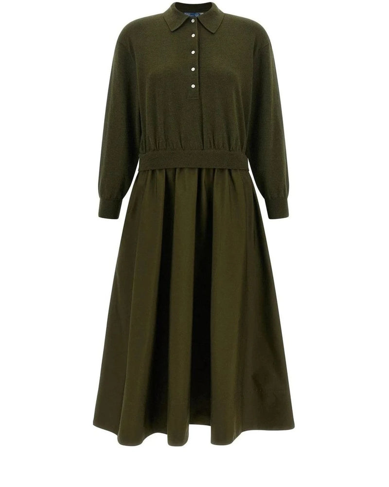 Polo Ralph Lauren Dresse in green, Wool