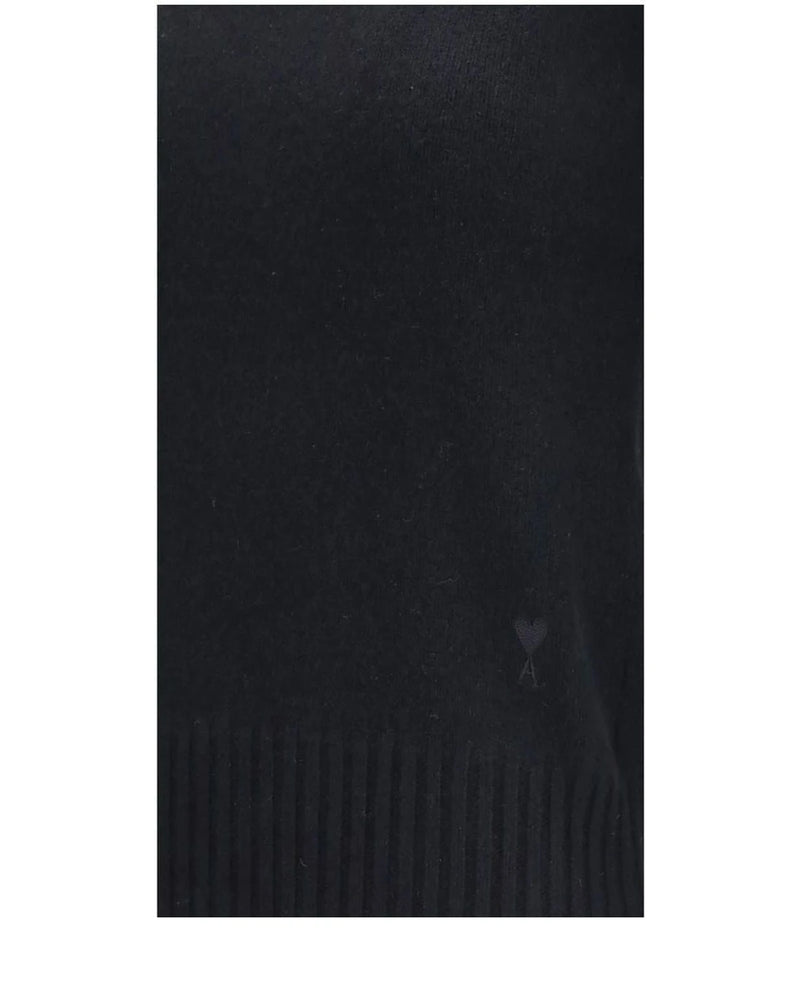 Ami Paris Sweater in black, Kashmir — view 3