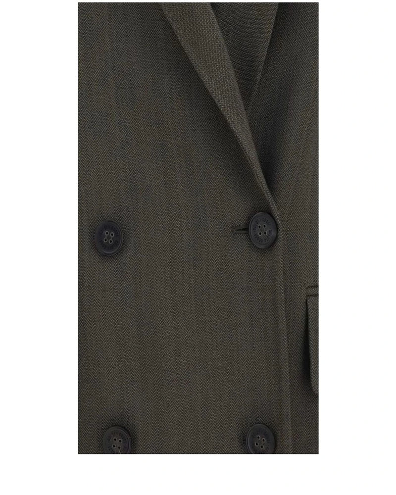 Golden Goose Blazer in brown, Viscose — view 3