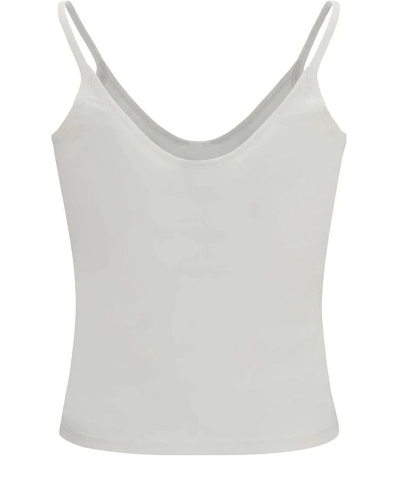 Tom Ford Tank Top in white, Silk — view 2
