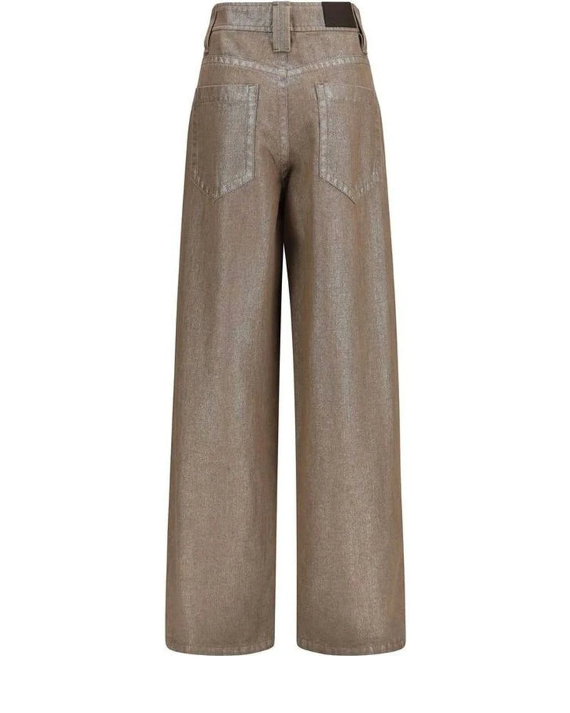 Brunello Cucinelli Jean in beige, Cotton — view 2