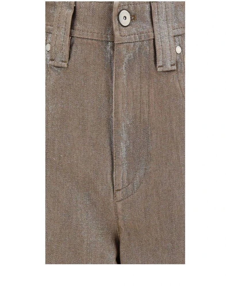Brunello Cucinelli Jean in beige, Cotton — view 3