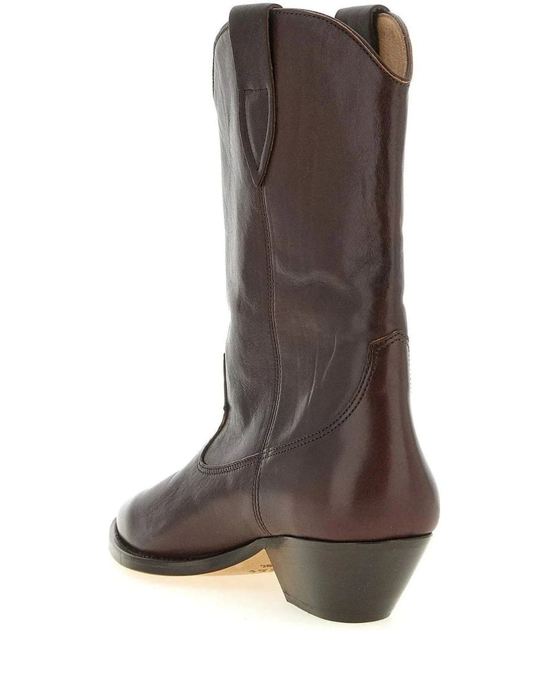 Isabel Marant Chelsea Boots in brown, Cow Leather — view 3