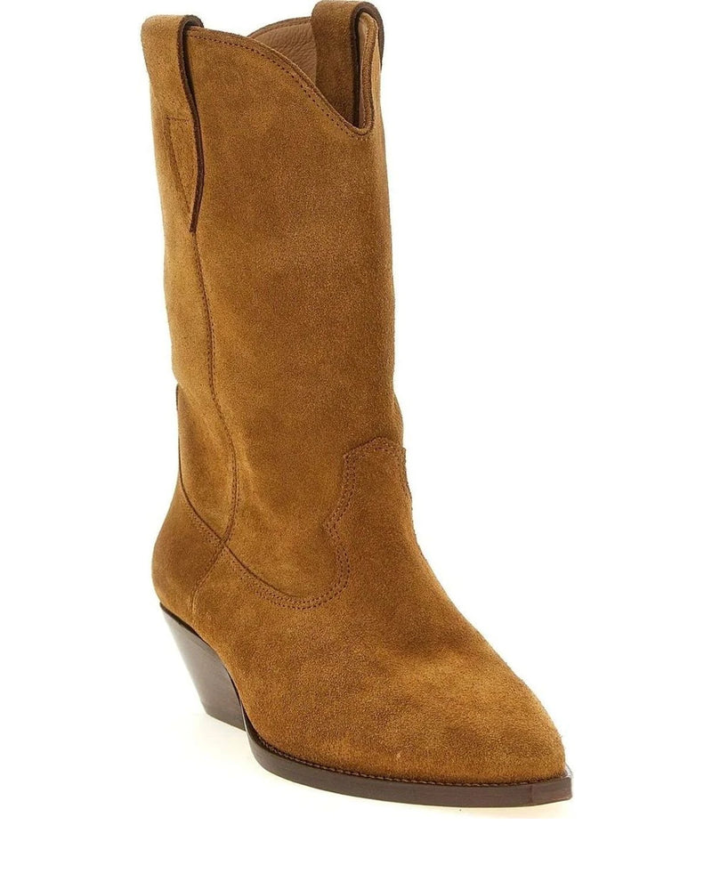 Isabel Marant Chelsea Boots in brown, Cow Leather — view 2