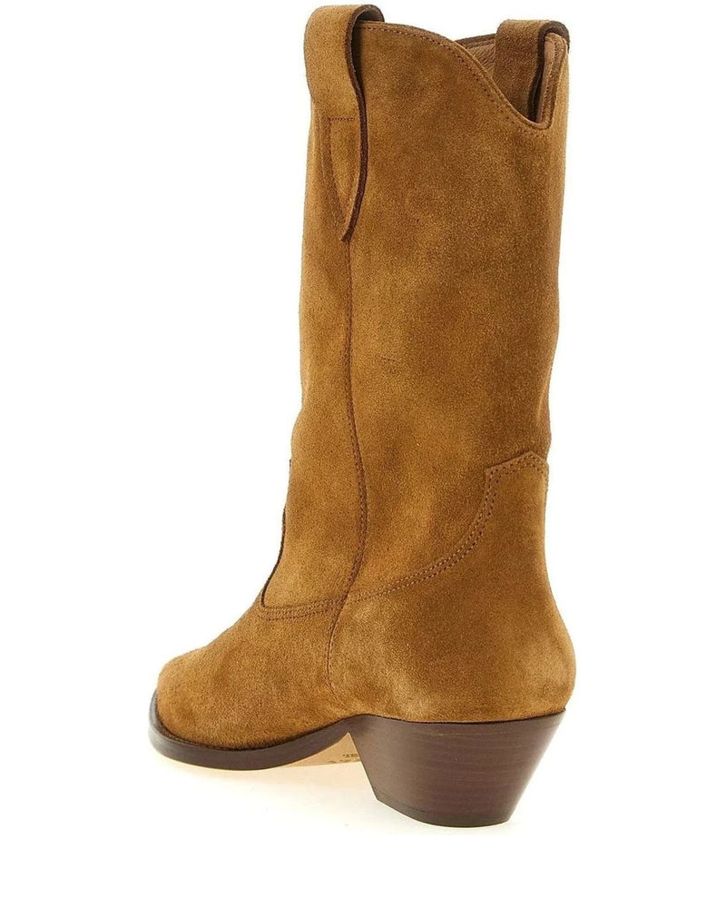 Isabel Marant Chelsea Boots in brown, Cow Leather — view 3