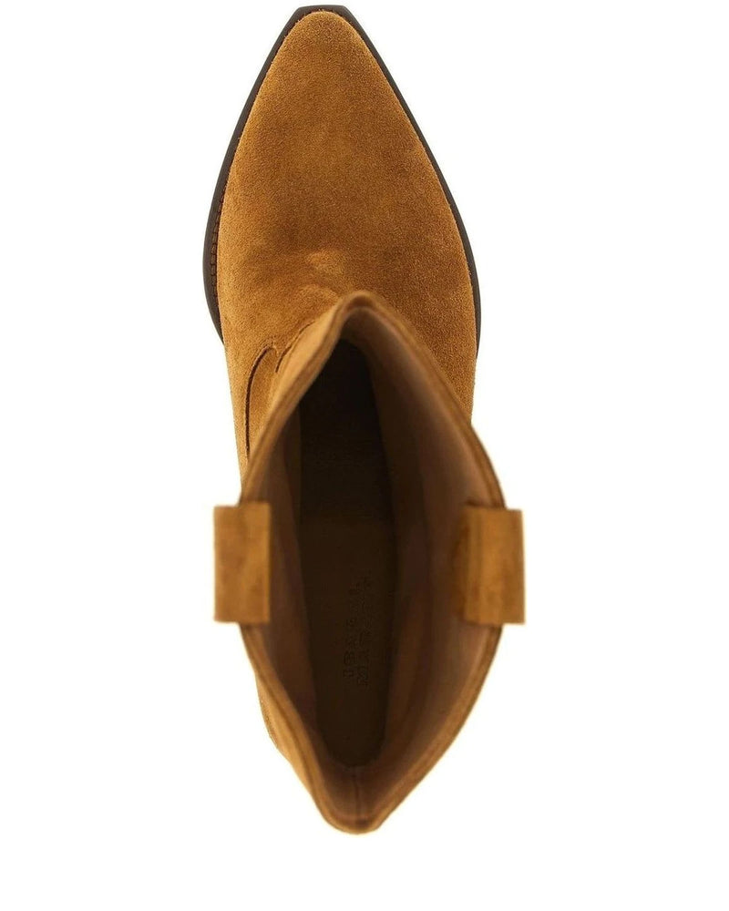 Isabel Marant Chelsea Boots in brown, Cow Leather — view 4