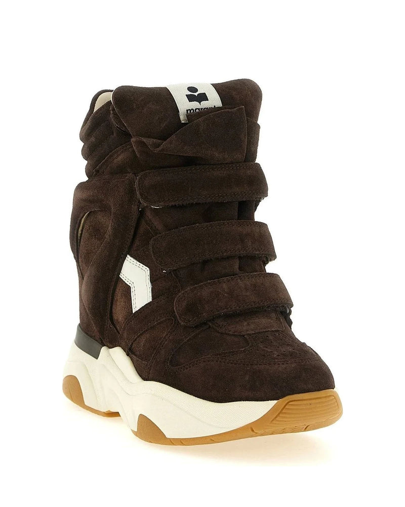 Isabel Marant Sneakers in brown, Calf Leather — view 2