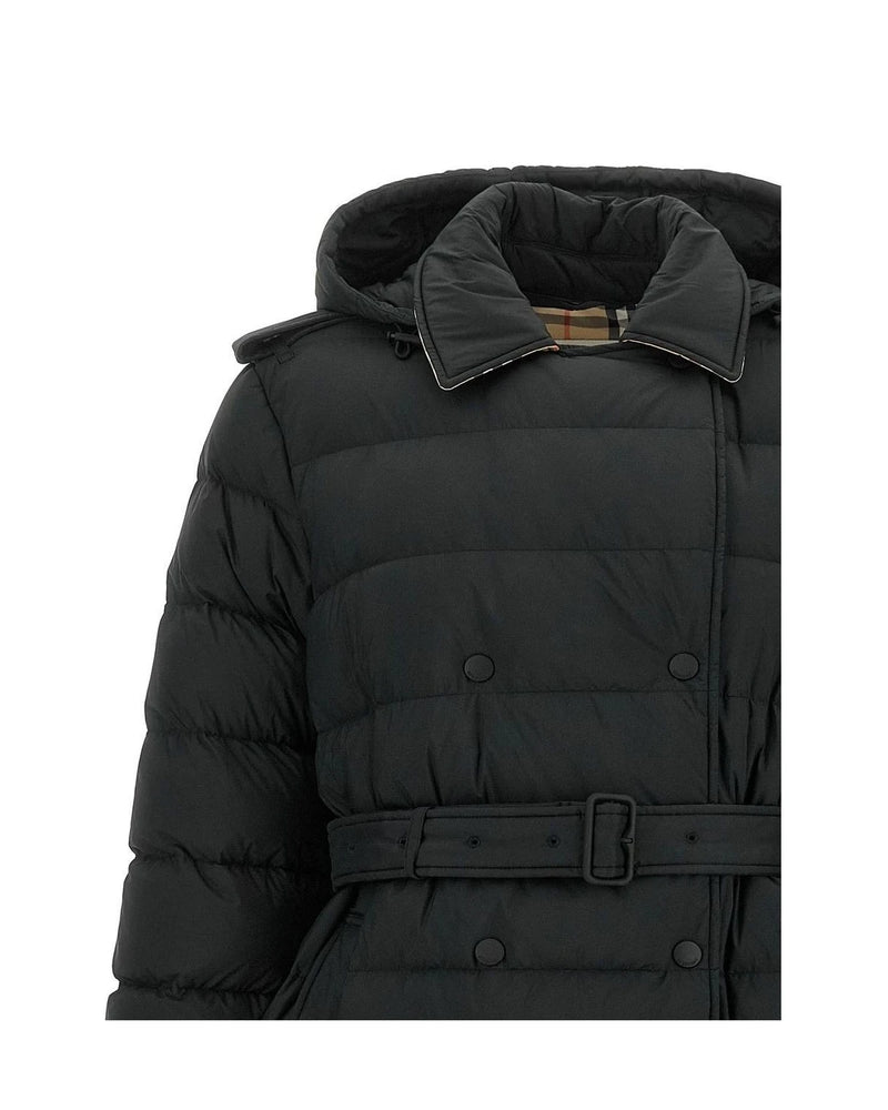 Burberry Puffer Jacket in black, Polyamide — view 4