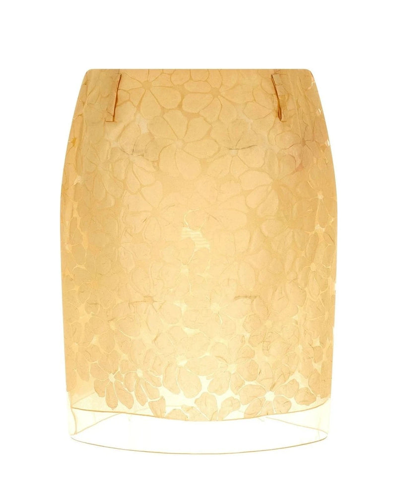 Marni Skirt in yellow, Polyester — view 2