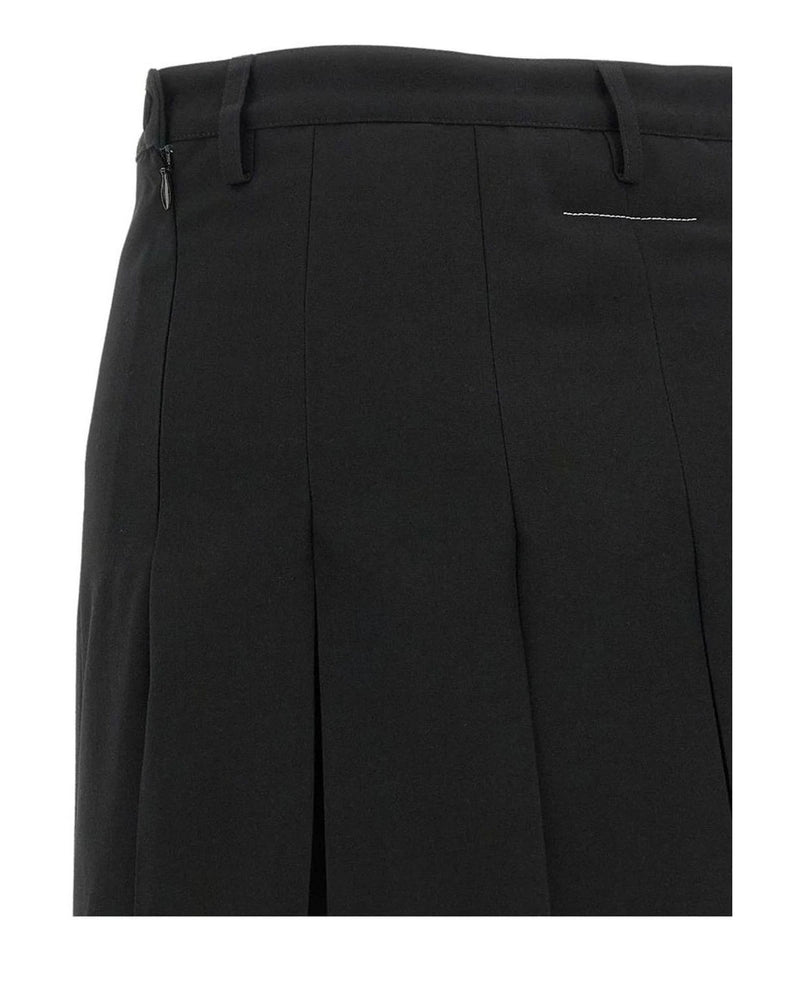 MM6 Maison Margiela Skirt in black, Polyester — view 4