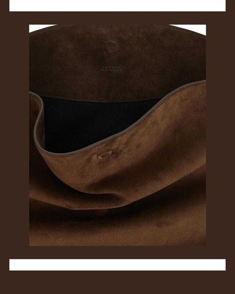 Isabel Marant Hobo Bag in brown, Cow Leather — view 4