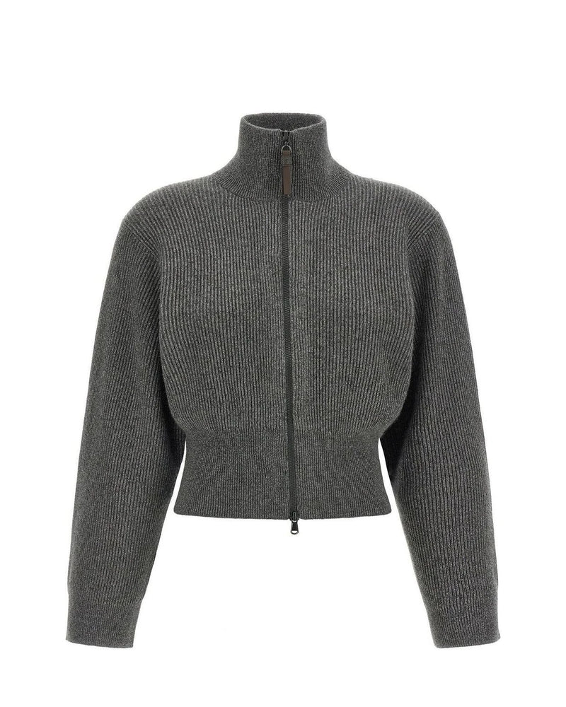 Brunello Cucinelli Cardigan in gray