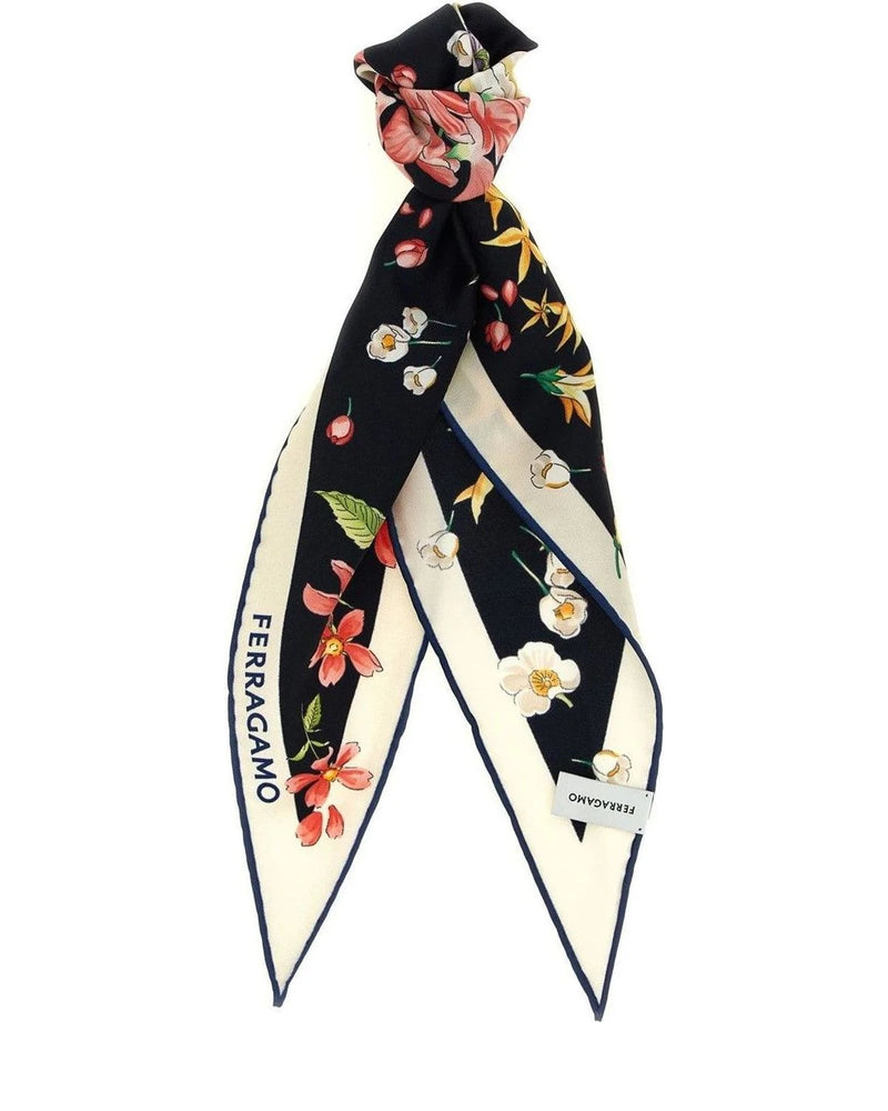 Ferragamo Scarves & Shawl in multicolor, Silk