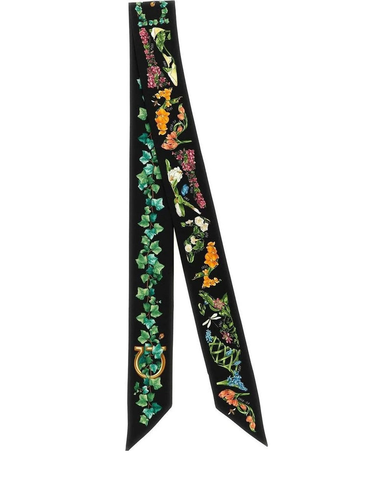 Ferragamo Scarves & Shawl in multicolor, Silk — view 2