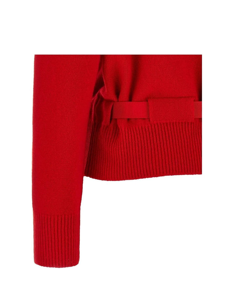 Ferragamo Cardigan in red — view 4