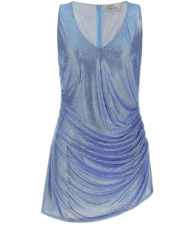 Giuseppe Di Morabito Dresse in blue, Polyamide — view 2