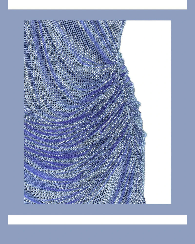 Giuseppe Di Morabito Dresse in blue, Polyamide — view 5