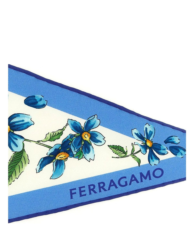 Ferragamo Scarves & Shawl in blue — view 3