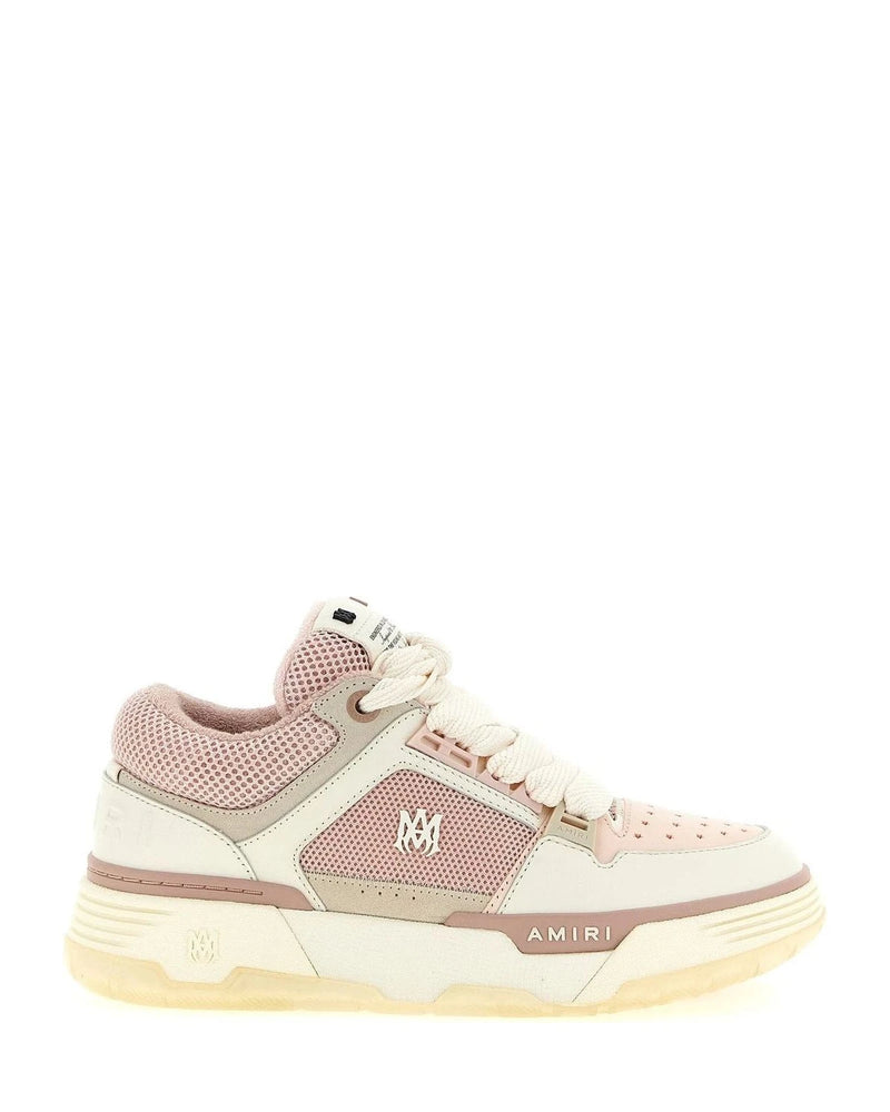 Amiri Sneakers in pink, Calfskin Leather