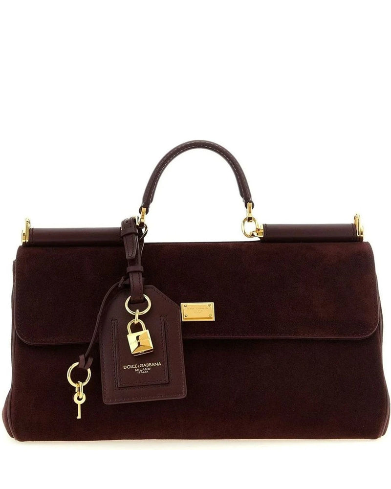 Dolce & Gabbana Satchel Bag in red, Calf Leather