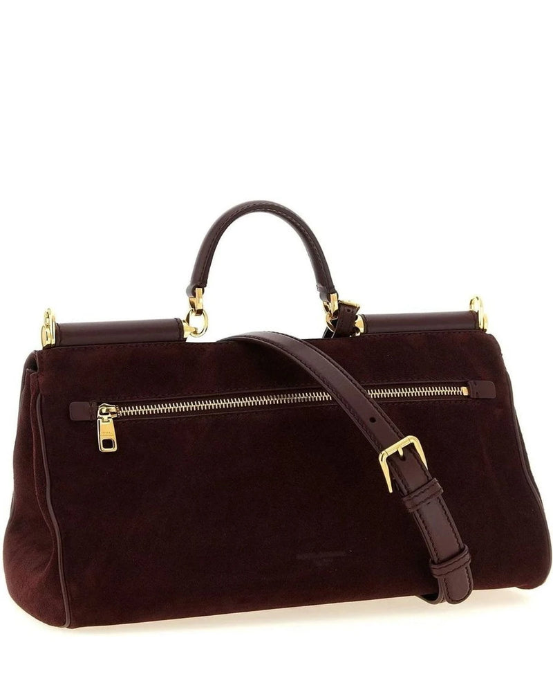 Dolce & Gabbana Satchel Bag in red, Calf Leather — view 2