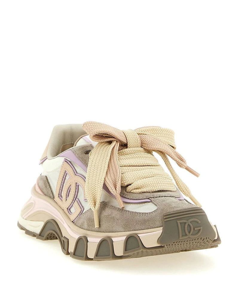 Dolce & Gabbana Sneakers in beige, Calf Leather — view 2