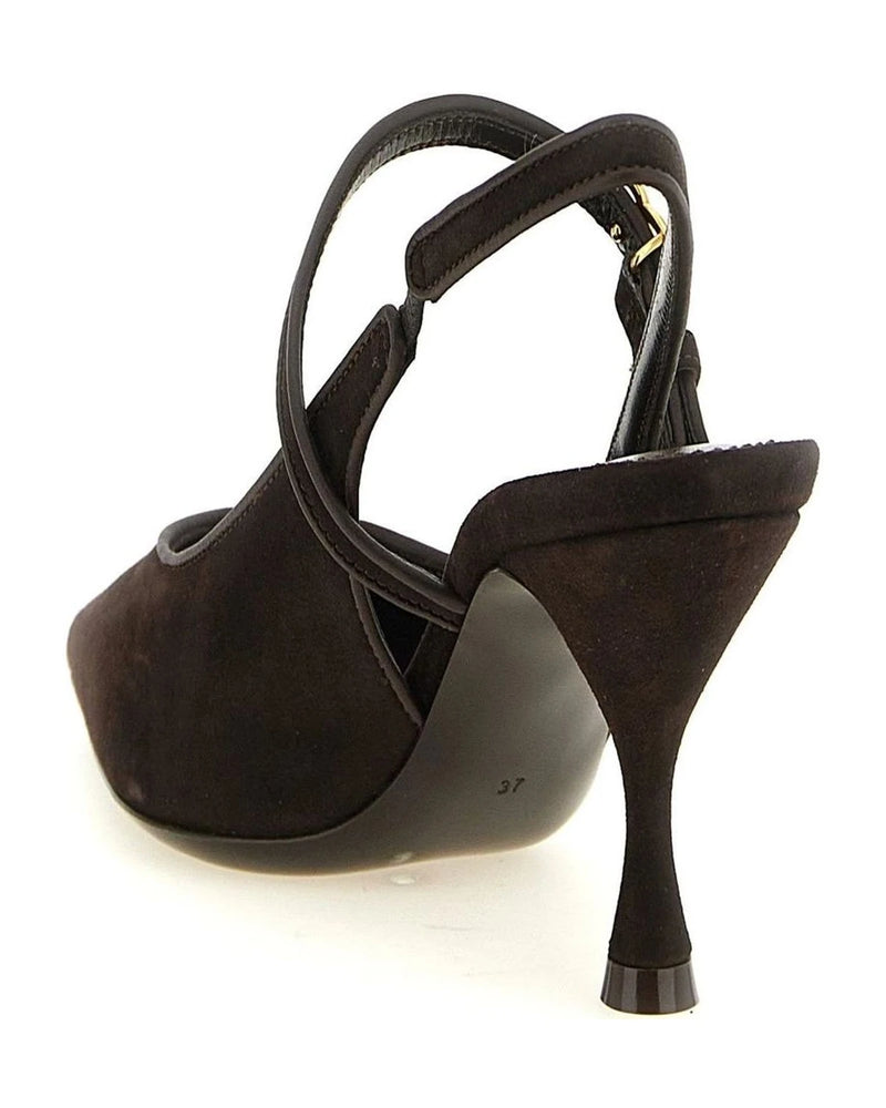 Dolce & Gabbana Pumps in brown, Goat Leather — view 3