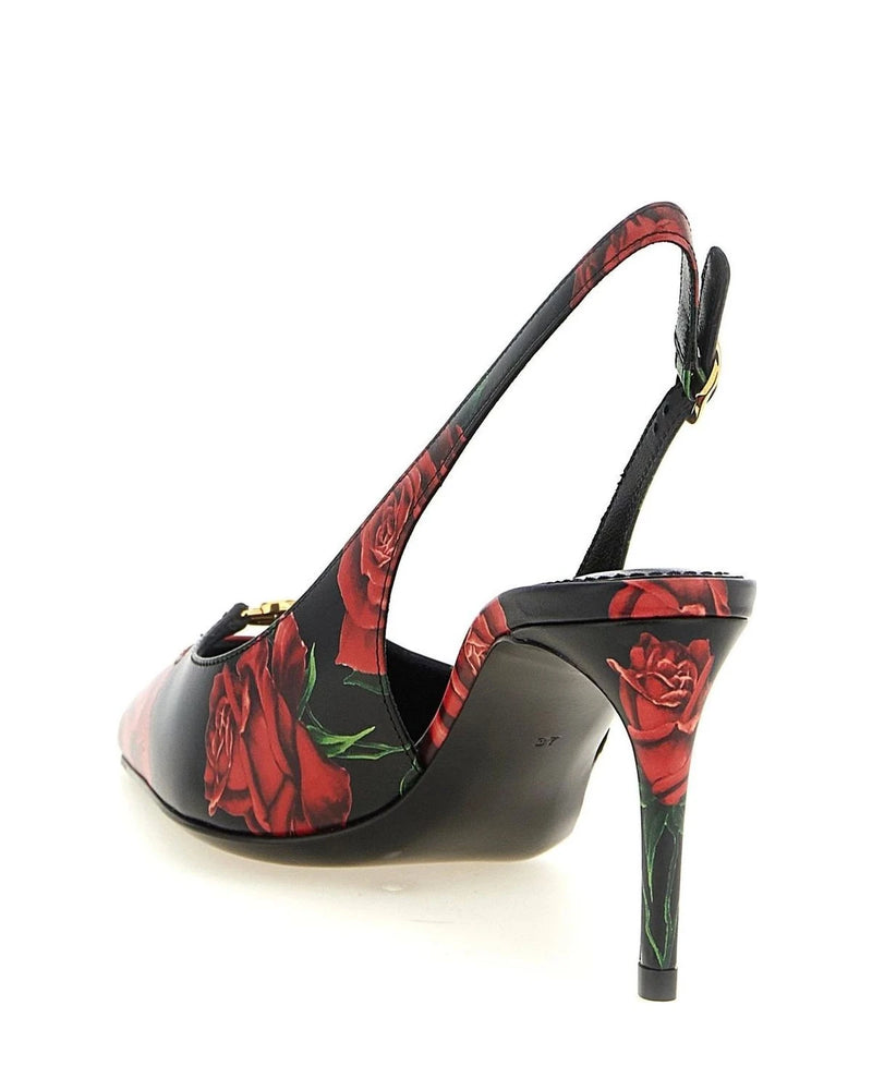 Dolce & Gabbana Pumps in multicolor, Calfskin Leather — view 3