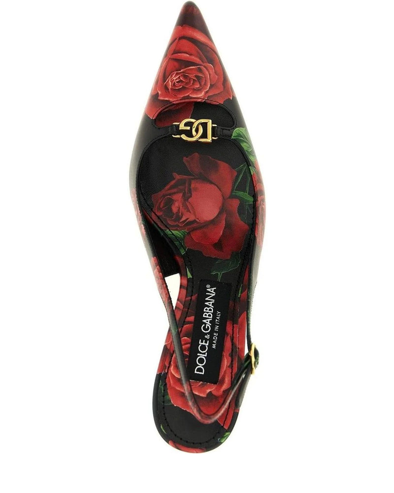 Dolce & Gabbana Pumps in multicolor, Calfskin Leather — view 4